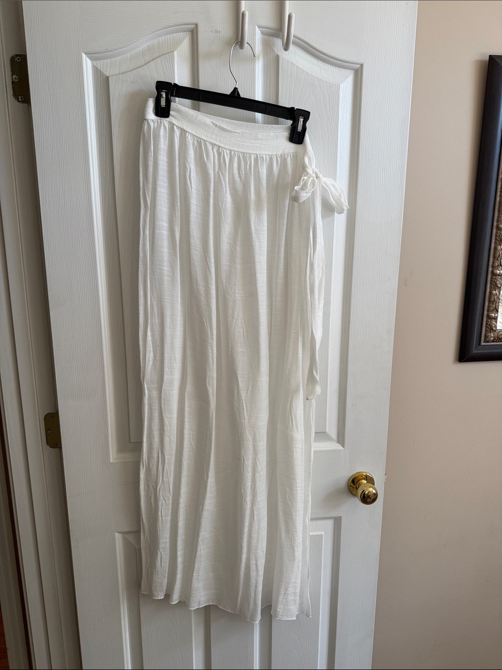 🌸 White Maxi Wrap Skirt - Lightweight Women’s Skirt